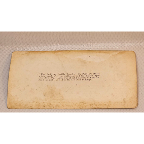 Lot Of 5 Vintage Stereoview Cards - Picture 2 of 10